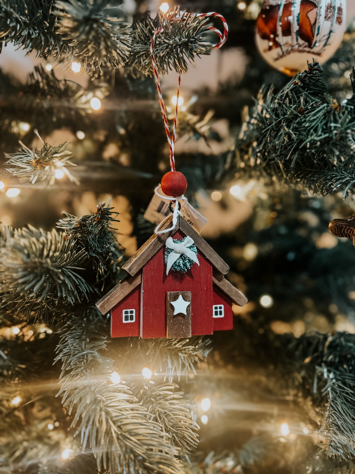 Red Barn Ornament