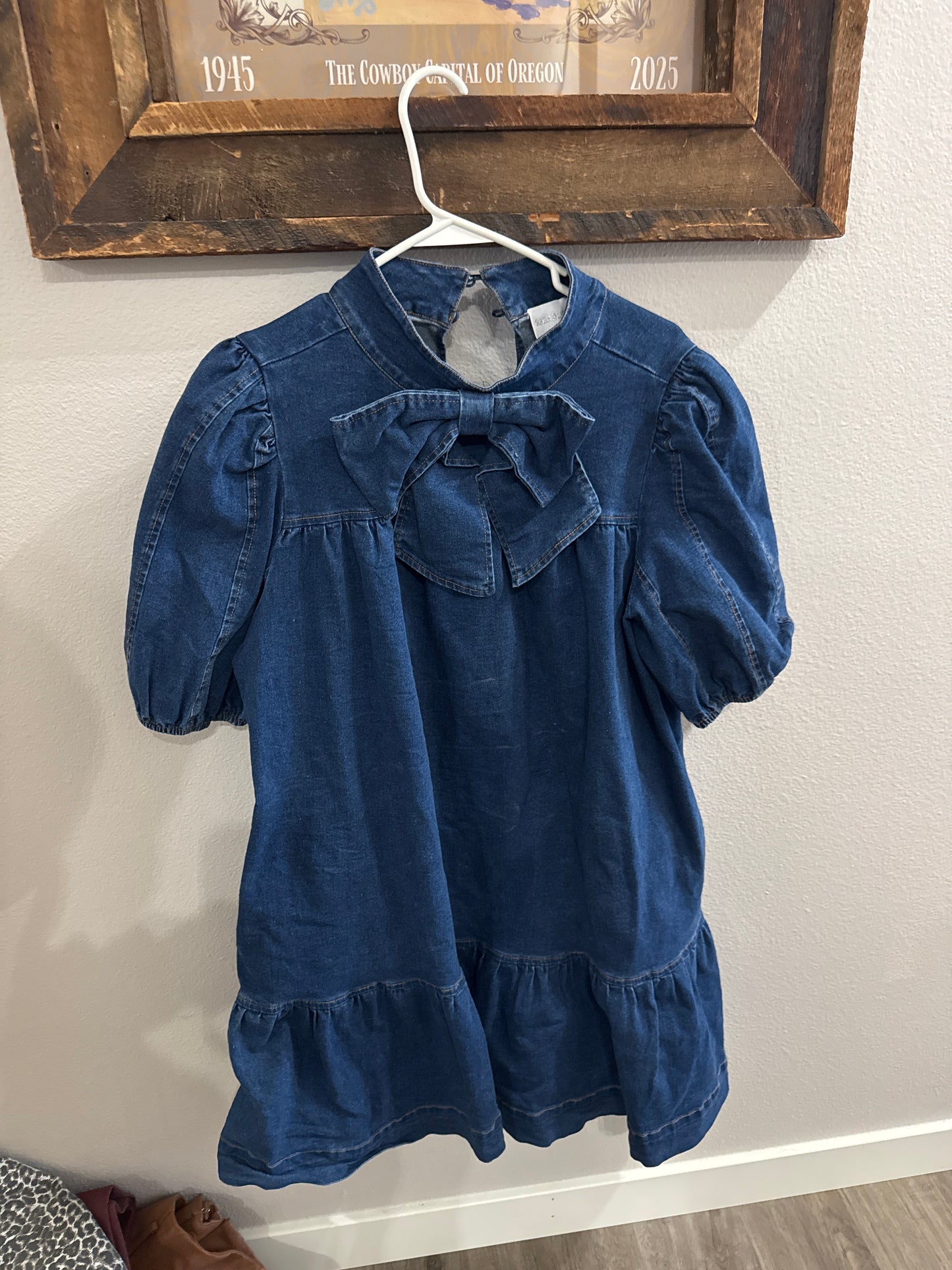 Denim dress size xl