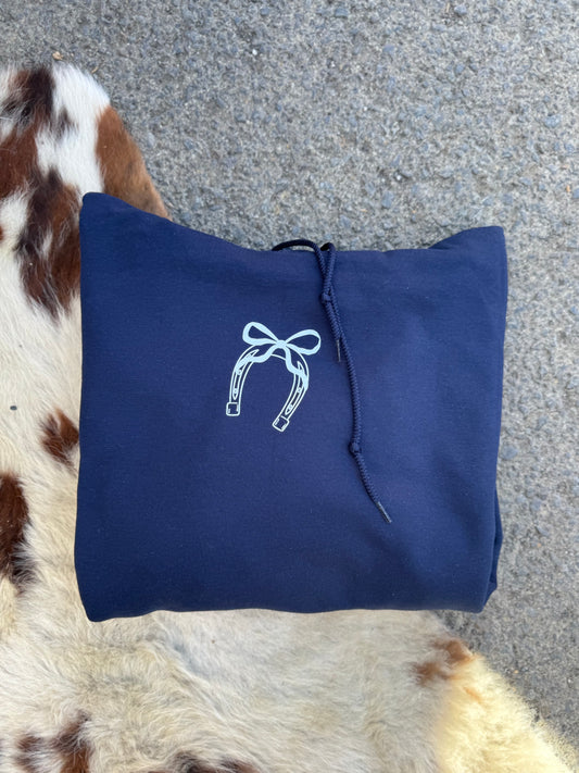 Navy Horse Shoe