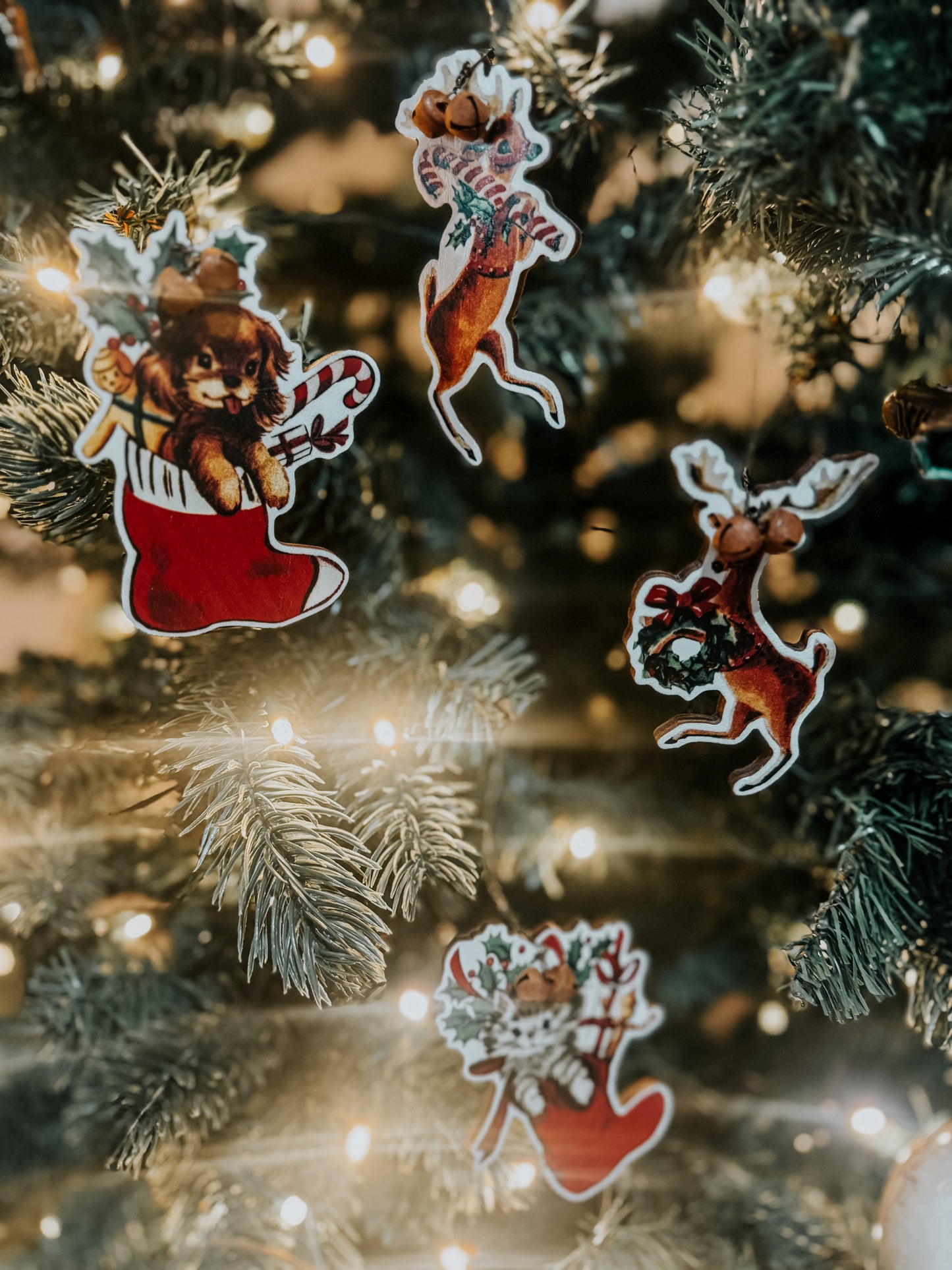 Vintage ornament set