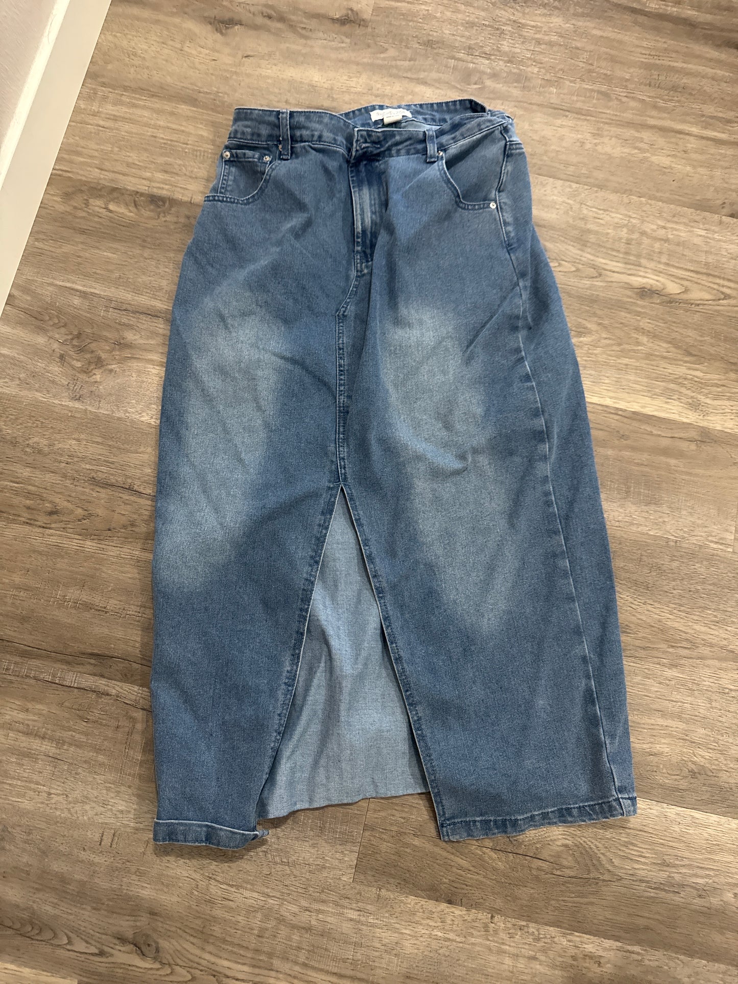 Denim stretchy skirt (12)