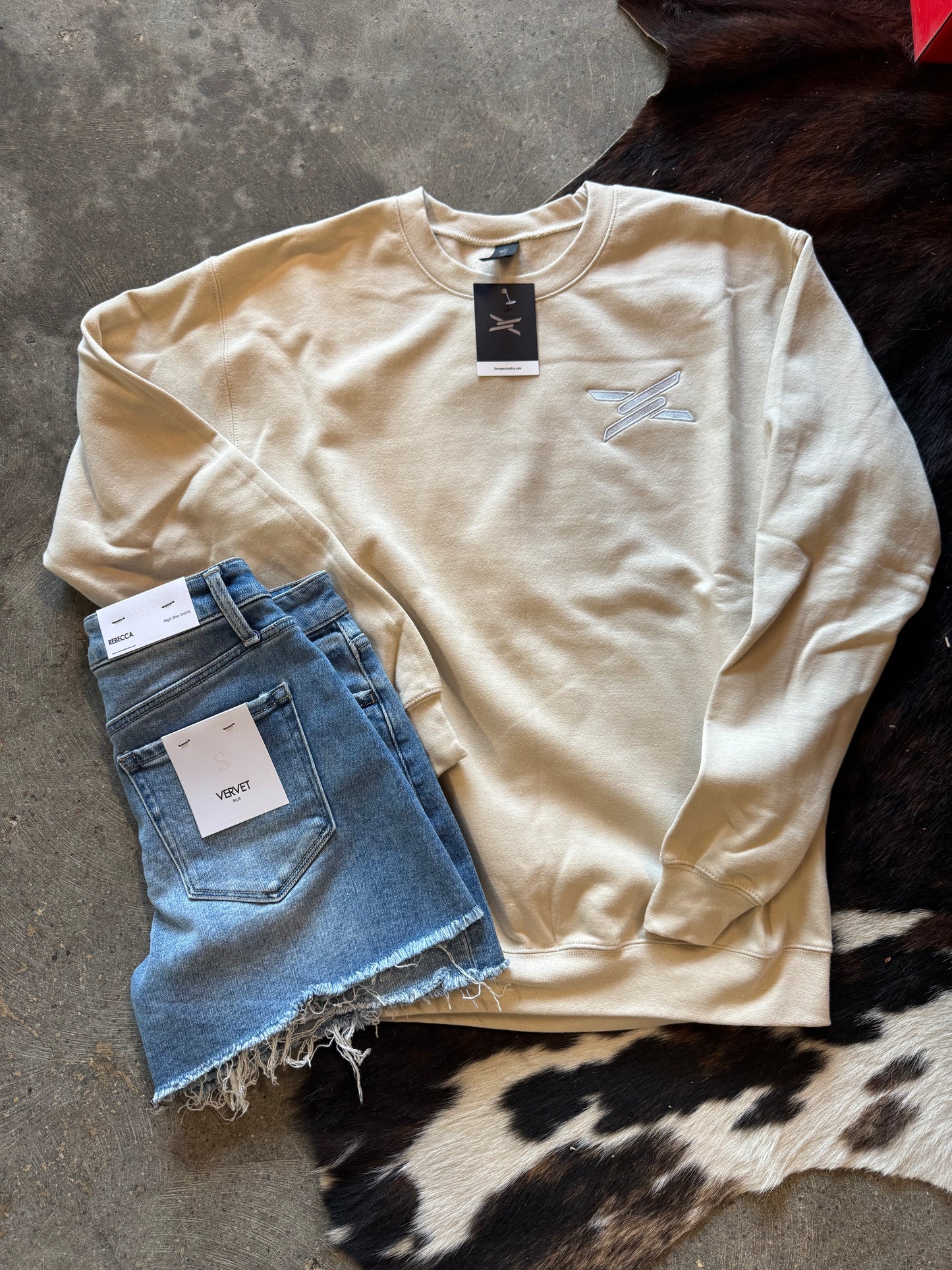 FP Branded Crew Tan