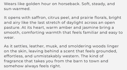 Dusty Trails Perfume