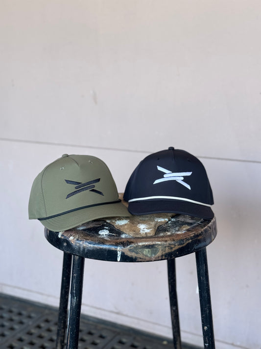 The { MN } branded hats
