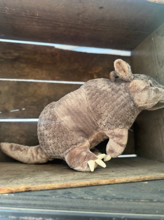 Large stuffed armadillo