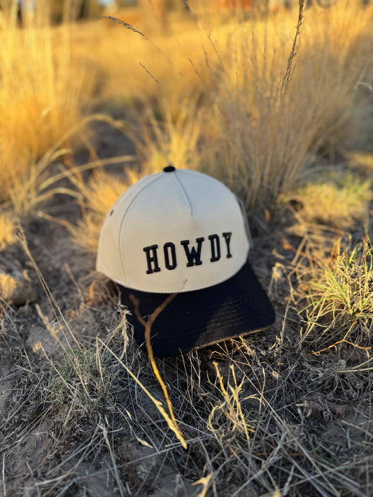 Black Howdy Trucker