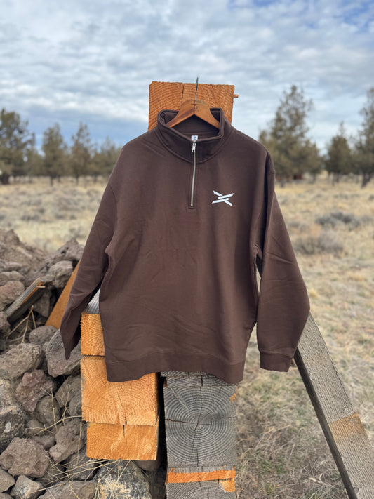 1/4 Wonka Brown Sweatshirt