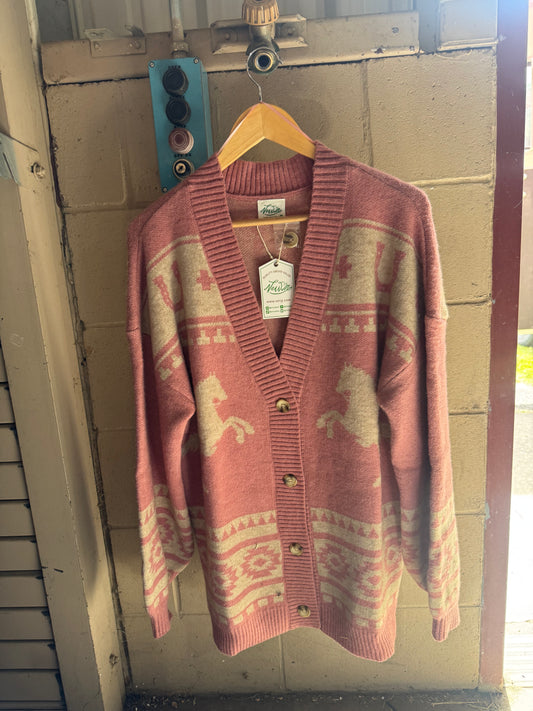 Pink Cardigan