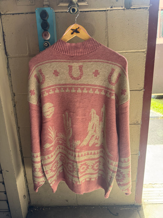 Pink Cardigan