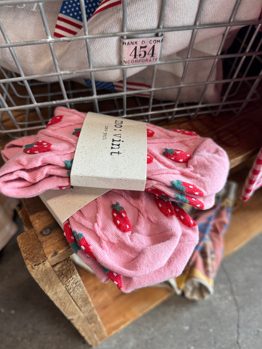 Strawberry socks